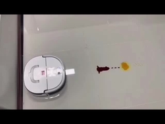 Vide de robot avec de compas gyroscopique de navigation d'aspirateur le plancher à télécommande dur propre