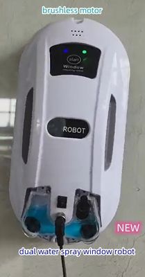 Robot nettoyeur de vitres avec jusqu'à 40 mètres carrés de surface de nettoyage et 2,5 minutes par mètre carré de vitesse de nettoyage
