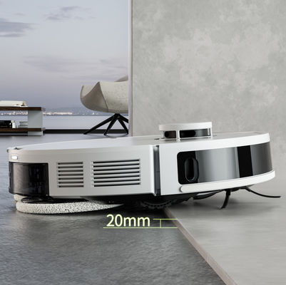 Niveau de bruit 65dB Aspirateur robotisé 5200mah avec réglage des modes de nettoyage de bord