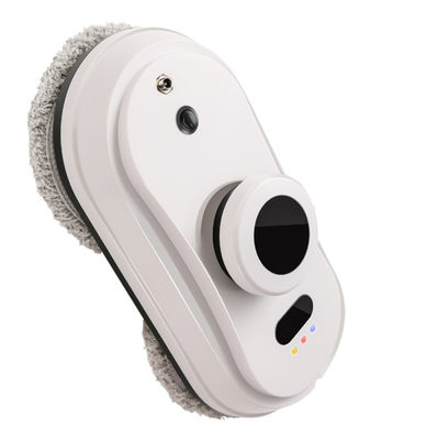 Nettoyeur de fenêtres robotisé OEM Nettoyer le bord avec une brosse à rouleaux Nettoyer le bord avec un spray d'eau