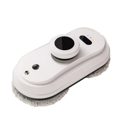 3 heures de charge 2 Robot Nettoyeur de fenêtres avec pinceau à rouleaux Mode de nettoyage à l'eau par pulvérisation Mode de nettoyage à la place