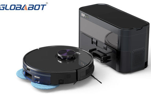 Autodéplaçant robot aspirateur à mousse 2L avec réservoir d'eau propre sale OEM ODM