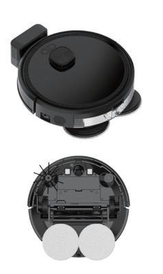 Robot Vacuum Cleaner With Spin Mop Deep Clean Floor