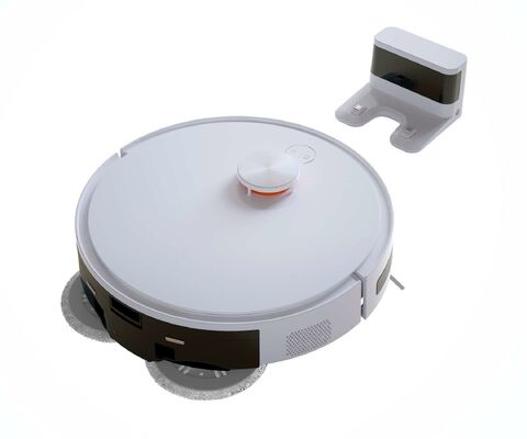 Aspirateur Robot avec Serpillère Rotative pour Nettoyage en Profondeur des Sols