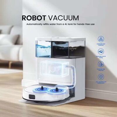 Aspirateur robot à batterie avec détection d'obstacles