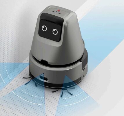 Nettoyeur de plancher robotisé commercial avec station de base