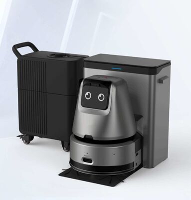 Nettoyeur de plancher robotisé commercial avec station de base
