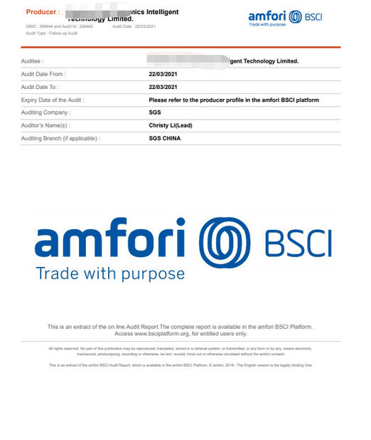 Chine Shenzhen Globabot Facotry certifications